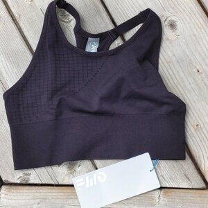FWD Girls Seamless Bra Size Small Black BNWT